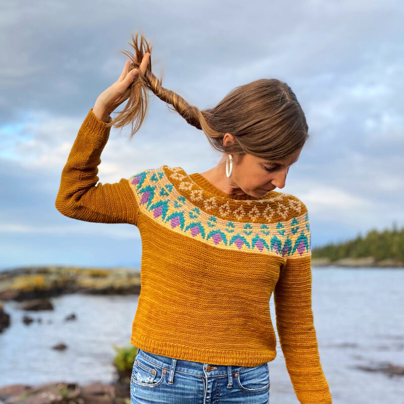 Dolly's Wildflowers Sweater